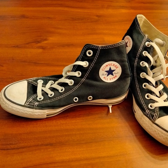 Converse All-Star Black Sz. 4 Mens. - Picture 8 of 9